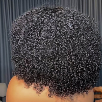 Proveedor Destacado: Pelucas de Cabello Humano con Encaje Frontal 13x4, Súper Doble Trama, Sin Pegamento, Rizado Voluminoso, Encaje HD Natural para Mujeres Negras