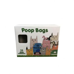Sacs à déjections canines, fournitures pour animaux de compagnie, sacs à déjections canines biodégradables, sacs à déjections canines garantis anti-fuites - Product Image 2