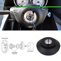 Kit de moyeu court 175H avec trou hexagonal interne, base en aluminium, connecteur de volant de course, accessoires de modification pour Ford Mustang 05+