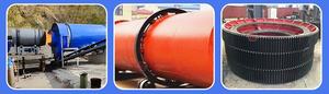 Sécheur à tambour rotatif à option de chauffage multi-source, machine de séchage à chaud pour terre de diatomées et scories de four, vente chaude - Product Image 5