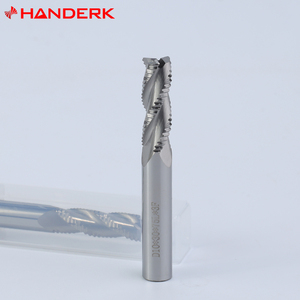 HANDERK OEM 3/4 Flute <strong>Roughing</strong> End Mill Set Hrc55 Tungsten Carbide <strong>Roughing</strong> Milling Cutter for <strong>CNC</strong> <strong>Tool</strong> - Product Image 1