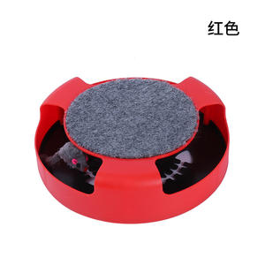 Gioco per Gatti con Carosello Rotante e <span class=keywords><strong>Puzzle</strong></span>, Giocattolo per Gatti con Topo Senza Ombra, Accessori per Animali Domestici - Product Image 6