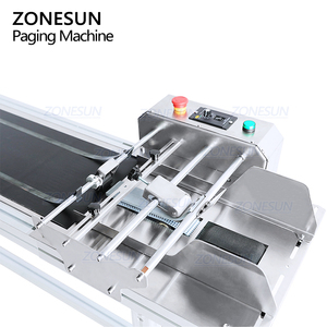 ZONESUN ZS-CS350 automatique sac préfabriqué chargeur de pagination Mylar pochette carte convoyeur pour impression étiqueteuse - Product Image 3