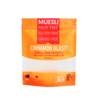 Sac d'emballage en plastique imprimé personnalisé Granola Avoine Muesli Petit-déjeuner Céréales