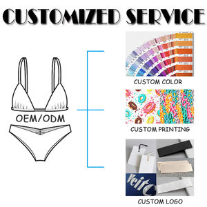 Заводская распродажа, высококачественный однотонный купальник из двух частей, на заказ, сексуальные женские подтяжки, купальники, бикини - Product Image 6
