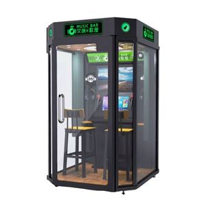 Cabine de karaoké intérieure, simulateur de chant, enregistrement vidéo musical, mini KTV, machine à monnayeur - Product Image 6