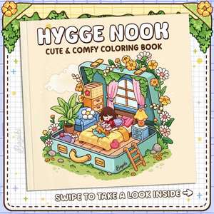 Livre de coloriage et de dessin à succès sur le thème des animaux de dessin animé de la série Noël et Nouvel An, idéal pour la planification quotidienne, avec peinture à la gouache – Cadeau parfait - Product Image 4