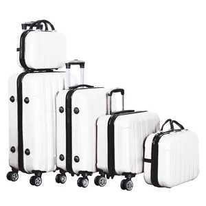 China Professional Manufacture Customized Size Trolley Luggage Travel ABS Suitcase