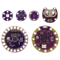 ATmega32U4 ATMEGA328P LilyPad 328 para Arduino DIY Kit Micro USB ATtiny85 placa principal zumbador WS2812 CR2032 TEMT6000