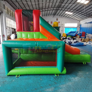 Castillo inflable comercial para niños con tobogán para fiestas al aire libre - Product Image 2