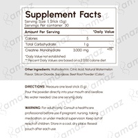 Créatine en poudre à dissolution instantanée, supplément nutritionnel sportif, poudre orale pré-entraînement, étiquette privée OEM
