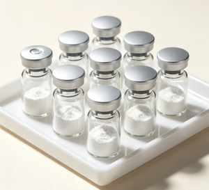 <b>Brushed</b> Matte Silver Aluminum Crimp Cap Clear Borosilicate Vials, Foam Tray Packed Mini Glass <b>Bottles</b> For Powder Sample Storage - Product Image 6