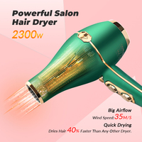 Sèche-cheveux professionnel à moteur AC pour salon, à ions négatifs, avec fonction ionique et marque personnalisable – Meilleure vente