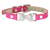Collare per Cani XL Personalizzabile in PU, per Piccoli Animali, con Charm a Lettere, Nome Personalizzabile, Collare Fai-da-Te con Chiusura a Fibbia