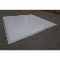 Plancher de danse portable, installation rapide, style simple, pour intérieur et extérieur, idéal pour les fêtes