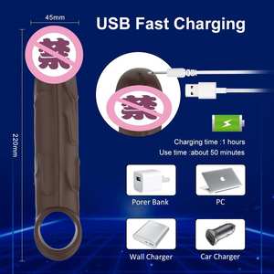 ผู้ชายสวมถุงยางอนามัยขยายเจ้าชู้กับผู้ชายและผู้หญิง - Product Image 4