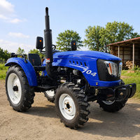 Tracteur agricole 4x4 diesel 70 CV en gros avec accessoires pour les acheteurs agricoles des marchés américain et canadien
