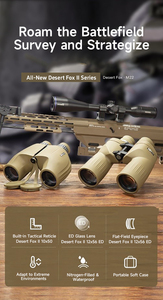 Jumelles BOSMA Desert Fox II 12x56 ED à faible aberration chromatique Desert Fox II 12x56 1. Couleur tactique unique jaune désertique - Product Image 3