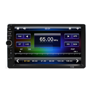 Máy Phát Thanh Đa Phương Tiện Cho Ô Tô Máy Nghe Nhạc Mp5 2 Din Bộ Thu Màn Hình Cảm Ứng Hd 7 Inch 7010B /7012B/7018B Màn Hình Tự Động Đảo Chiều Fm/Dvd - Product Image 2