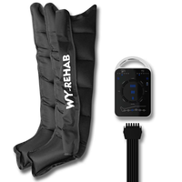 Masseur à compression d'air professionnel VU à 6 chambres, thérapie pneumatique électrique pour la récupération des jambes, pour la réadaptation sportive et les soins de santé