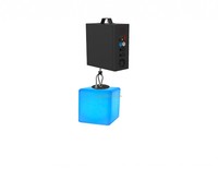 Sortie d'usine : Lumière LED Cube Cinétique Treuil DMX