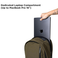 Sac à dos pour ordinateur portable en polyester Oxford imperméable avec logo personnalisé, ceinture à coussin d'air, capacité de 20 à 39 L, unisexe, pour les voyages d'affaires