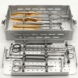 Ensemble de 13 instruments chirurgicaux pour rhinoplastie, outils manuels de chirurgie nasale, certifiés CCC Classe II, OEM, étiquette privée disponible - Product Image 1