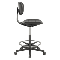 Chaise de laboratoire personnalisable en mousse PU antistatique réglable Chaises dentaires industrielles pour tabourets de laboratoire en polyuréthane pour salle blanche