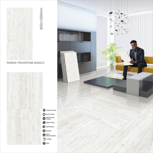 Dalles de porcelaine grand format 600x1200mm Royal Satvario, finition brillante polie - Product Image 3