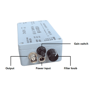 PAS _AE Pré-amplificador _Pré-amplificador de sinal _Sinal diferencial _Teste de emissão acústica - Product Image 1