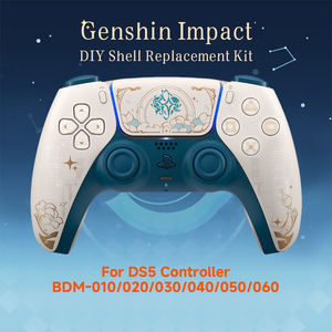Convient pour la modification complète du boîtier de la manette <span class=keywords><strong>PS5</strong></span>, compatible avec toutes les versions de BMD-010 à 060 - nouveau modèle - Product Image 1