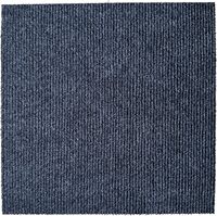 Tapis de sol carrés de luxe modernes en polyester tissé plat, écologiques, insonorisants et imperméables, 30x30 cm