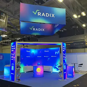 Arch-type Trade Show Design On A Booth Gives Exhibit An Amazing Exhibition Appearance