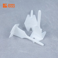 Clips de nivellement de carreaux ZEBRA TOOLS (Spin Doctor) - Modèle d'installation autocollante professionnelle de haute qualité