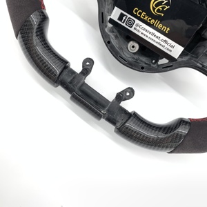 Volant en fibre de carbone personnalisé CCExcellent pour Mercedes AMG A35 <span class=keywords><strong>A45</strong></span> <span class=keywords><strong>GT</strong></span> WI77 C190 C63S W205 CLA35 W222 W257 W213 C43 CLA W118 - Product Image 3