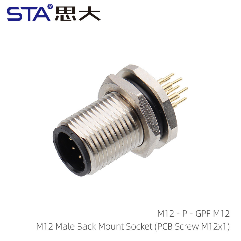 Back Mount Male M12