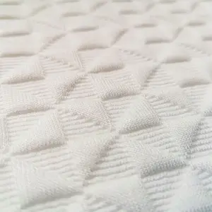 High quality Bamboo fabric knitted jacquard mattress or pillow cover and protector