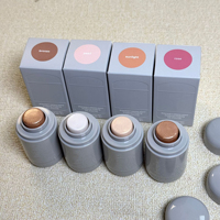 Stick illuminateur brillant à paillettes fines, crème éclaircissante pour le visage, contour des joues, multi-usages, portable, longue durée, non gras
