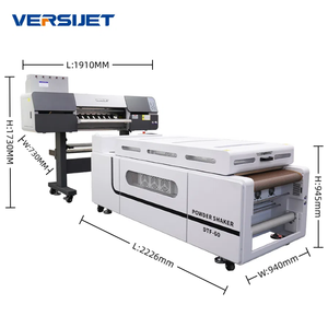 Système d'impression DTF VERSIJET 60 cm A1, imprimante avec 4 têtes d'impression Eps I3200 pour une production de t-shirts et de vêtements <span class=keywords><strong>à</strong></span> haute efficacité - Product Image 1