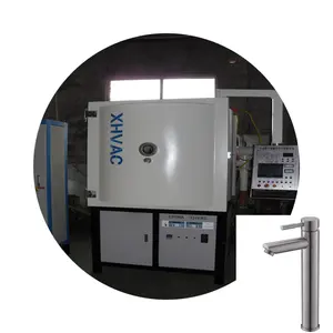 XHVAC mesin pelapis kecil, peralatan dudukan vakum mesin lapisan PVD emas