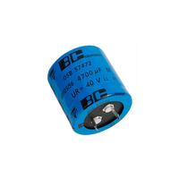 Condensateur de filtrage de condensateur électrolytique en aluminium 100V 4700UF ± 20% 35x40/45/50MM Catégorie de produit 100v4700uf
