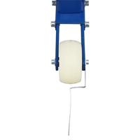 Applicateur de ruban adhésif personnalisé JH-Mech avec pointe de positionnement métallique, rouleau de chargement de ruban intégré, poignée ergonomique en boucle, applicateur de ruban adhésif pour sol