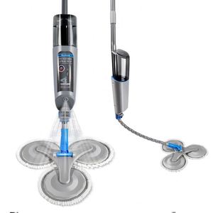 Masthome March Free Hand Hot Selling Household Easy Cleaning Microfiber 3 in 1 Magic Spray Flat <b>Mop</b> - Product Image 1