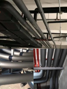 Tùy chỉnh Nhà cung cấp NBR đen cao su so với bọt cách nhiệt ống Neoprene bọt cách nhiệt tấm cao su CuộN - Product Image 6