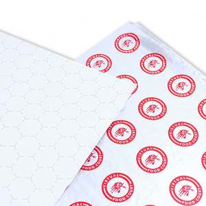 Emballage pour hamburger isolé pour la restauration rapide, papier d'aluminium imprimé résistant à la graisse - Product Image 5