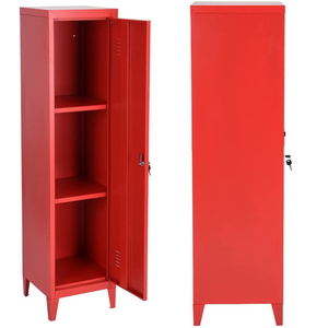 Best Selling Small Size Grey Color Bedroom Wardrobe <strong>Designs</strong> Clothes <strong>Closet</strong> Locker - Product Image 2