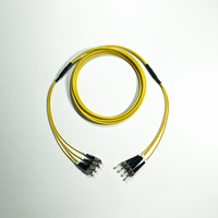 Kabel Ftth 12 Core Fiber Optic Bundle Cable GJFJV 4B1 Kabel Optik 4-12 Core Single-mode Outdoor Harga Referensi FOB: Dapatkan Terbaru