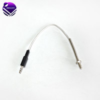 Sensor de Temperatura Tipo PT100 BRIGHT en Oferta con Cubierta y Conector de Tres Contactos