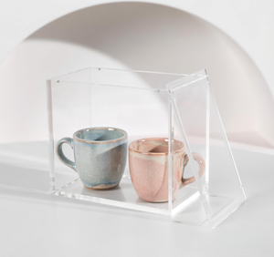 Boîte de présentation en acrylique à assembler soi-même, <span class=keywords><strong>vitrine</strong></span> transparente anti-poussière, adaptée aux petites statues, objets de <span class=keywords><strong>collection</strong></span>, etc. - Product Image 2