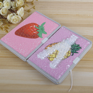 Bloc de notas con patrón de fruta y sandía para estudiantes, cuaderno de felpa A5 multifunción, novedad - Product Image 4